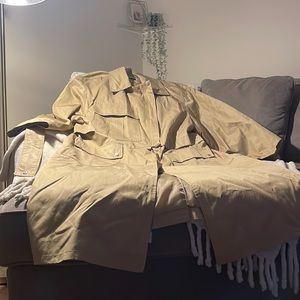 Tan ASOS Trench Coat
